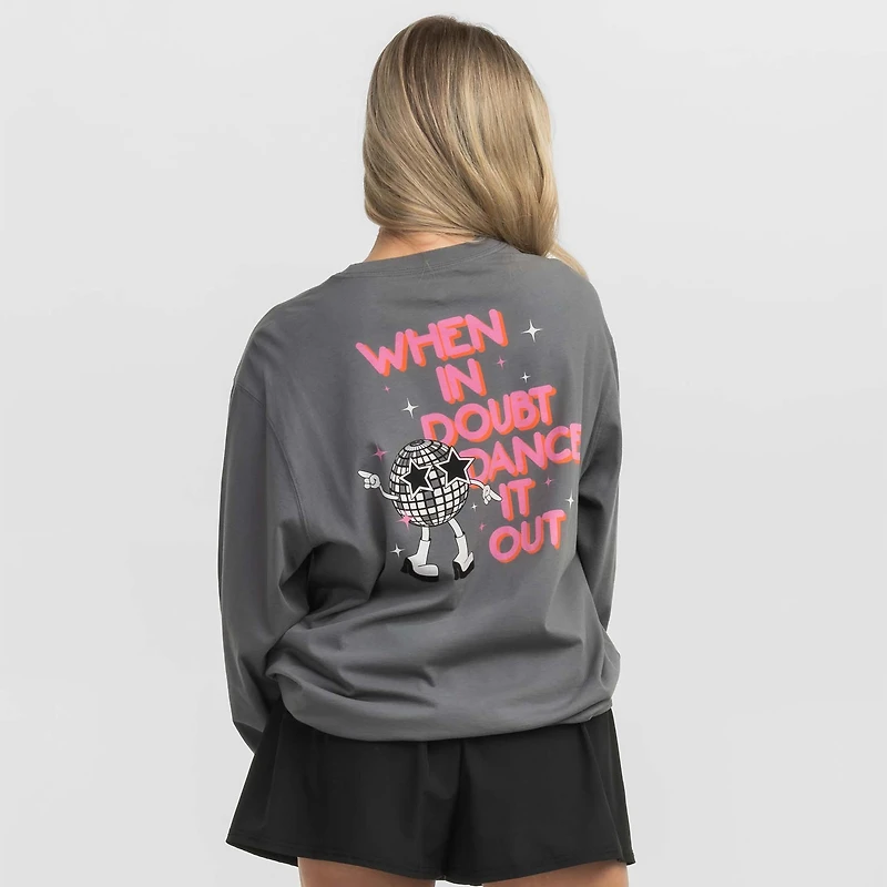 Dance It Out Long Sleeve T-Shirt Volcanic Ash