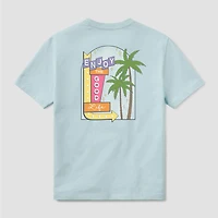 Enjoy The Good Life Short Sleeve T-Shirt Aquamarine