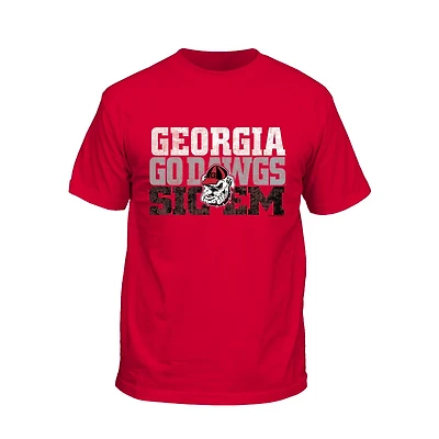 Youth UGA Sic 'Em Short Sleeve T-Shirt