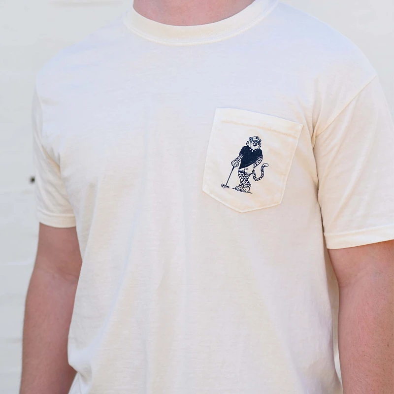 Aubie Golfer Short Sleeve T-Shirt