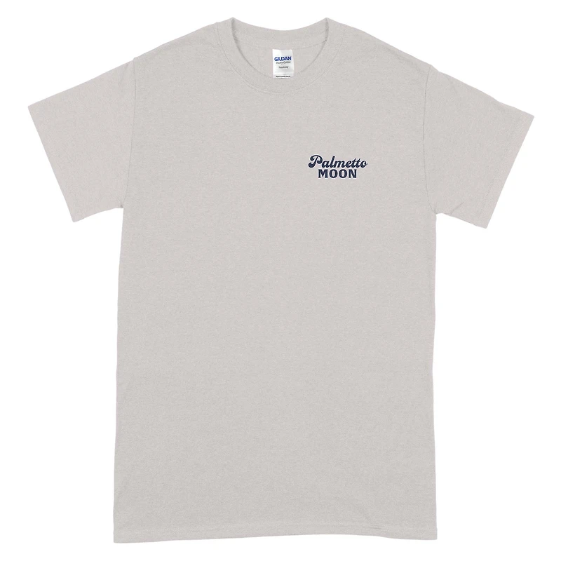 Tri-Star Bear Short Sleeve T-Shirt Ice Grey