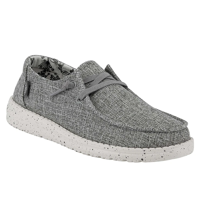 Women's Wendy Blend Linen Shoes Iron Grey