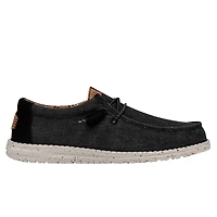 Men's Wally Washed Canvas Shoes Black