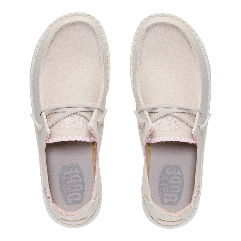 Women's Wendy Woven Stitch Shoes Dusty Pink