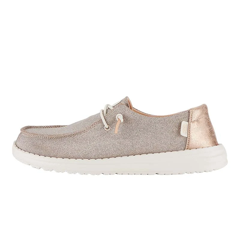 Women's Wendy Metallic Sparkle Rose Gold