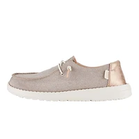 Women's Wendy Metallic Sparkle Rose Gold