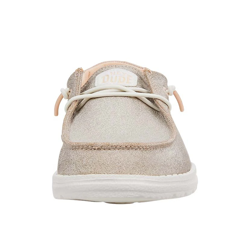 Women's Wendy Metallic Sparkle Rose Gold