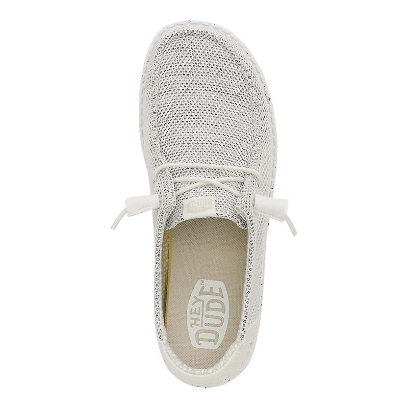 Women's Wendy Stretch Sox Stone White