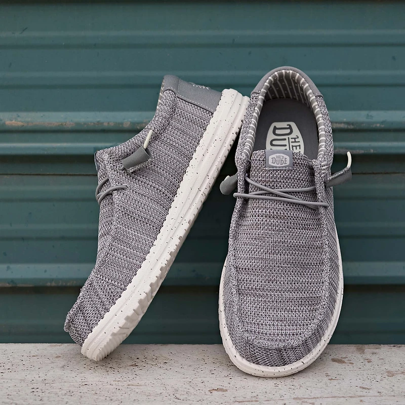 Men's Wally Stretch Mesh Grey