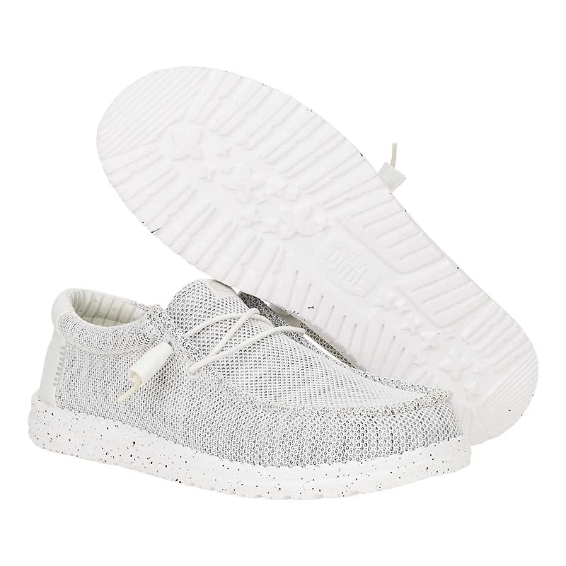 Men's Wally Stretch Sox Storm White