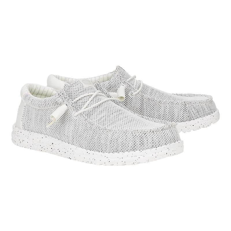 Men's Wally Stretch Sox Storm White