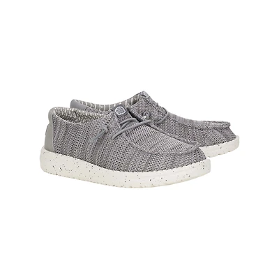 Boys Wally Stretch Sox Grey