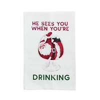 Santa Holiday Kitchen Towel