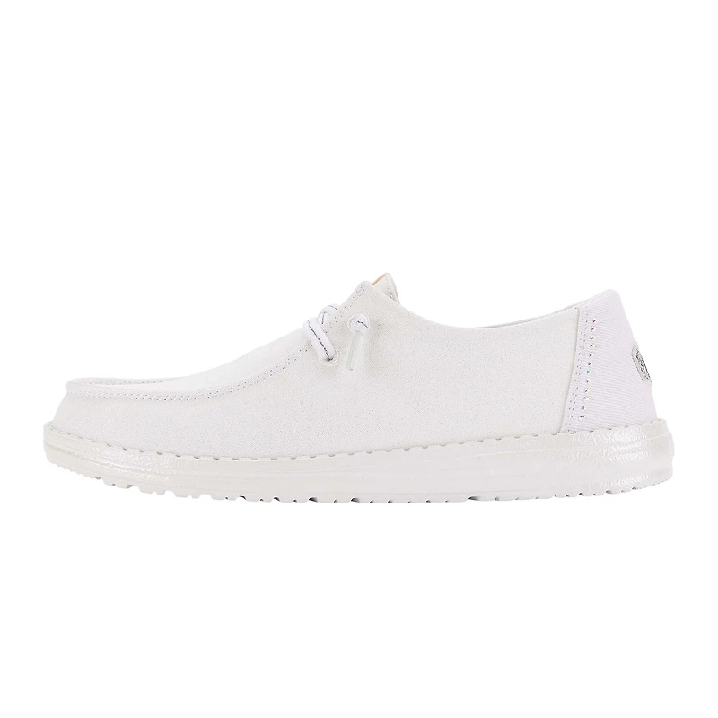 Women's Wendy Stardust White