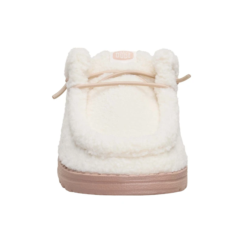 Women's Wendy Fleece Slippers Egret