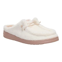 Women's Wendy Fleece Slippers Egret
