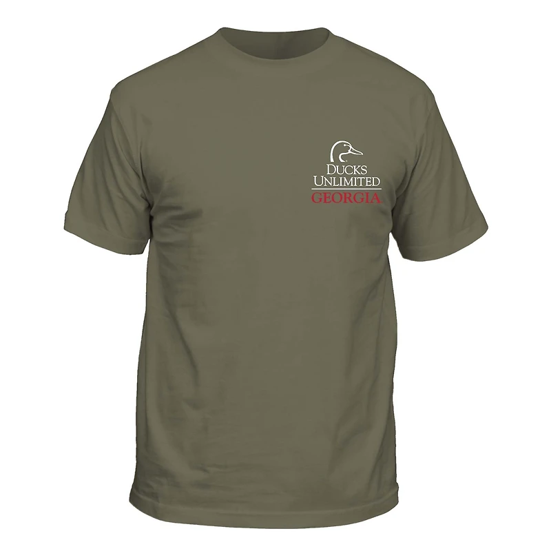UGA Hunting Camo Ball Short Sleeve T-Shirt