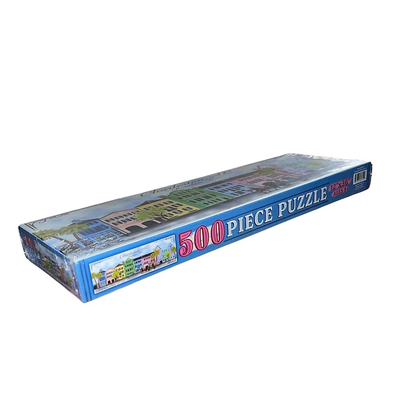 Rainbow Row 500 Piece Puzzle