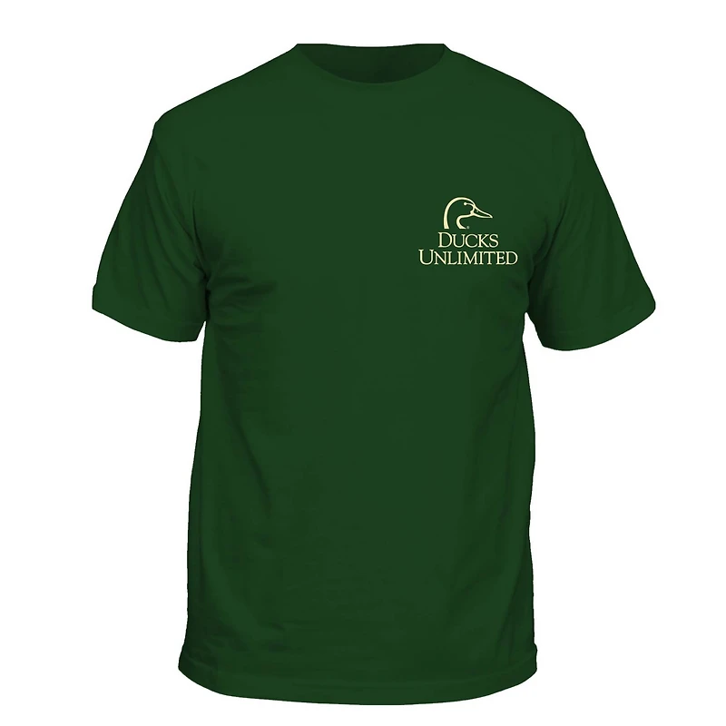 Camo Crossed Dog Short Sleeve T-Shirt Hemp