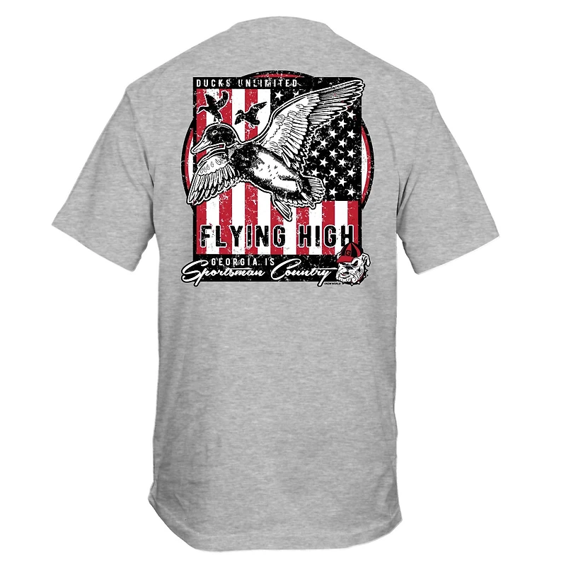 UGA Flying High Short Sleeve T-Shirt