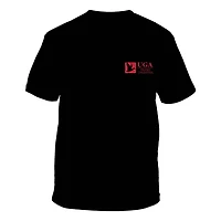 UGA Sunset Duck Short Sleeve T-Shirt Black
