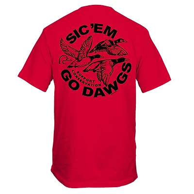UGA Flying Ducks Short Sleeve T-Shirt