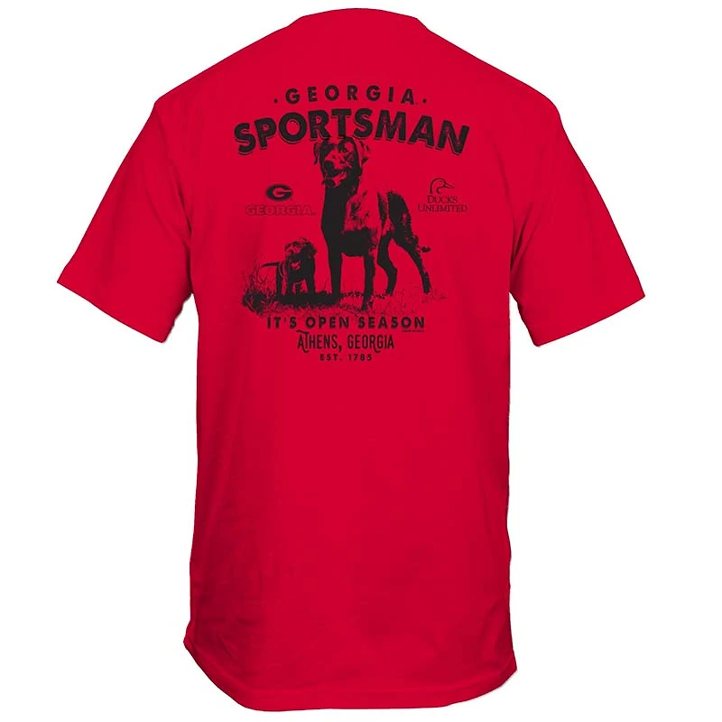 Ducks Unlimited UGA Open Season Lab Short Sleeve T-Shirt