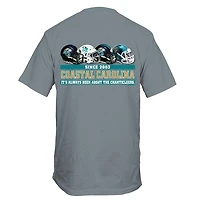 CCU Past and Present Helmets Short Sleeve T-Shirt