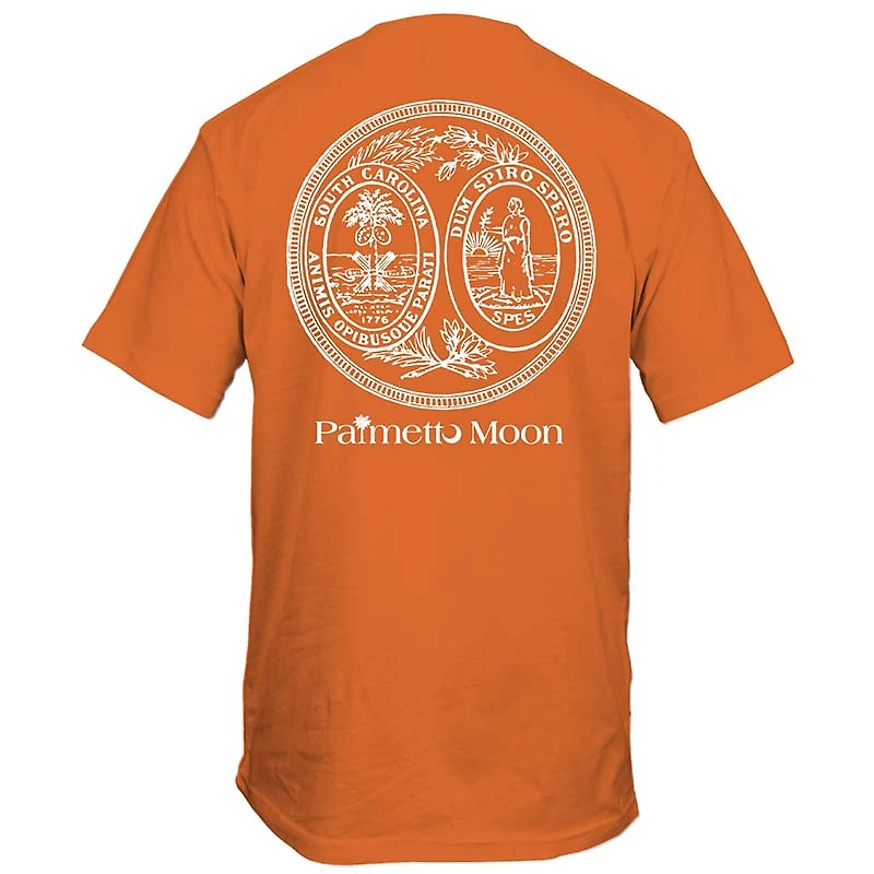 South Carolina Seal Short Sleeve T-Shirt Sunset