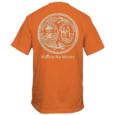 South Carolina Seal Short Sleeve T-Shirt Sunset