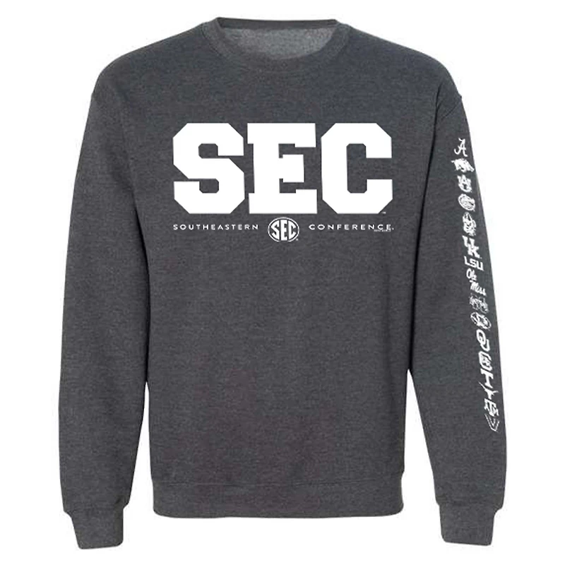 SEC Conference Logos Crewneck Sweatshirt