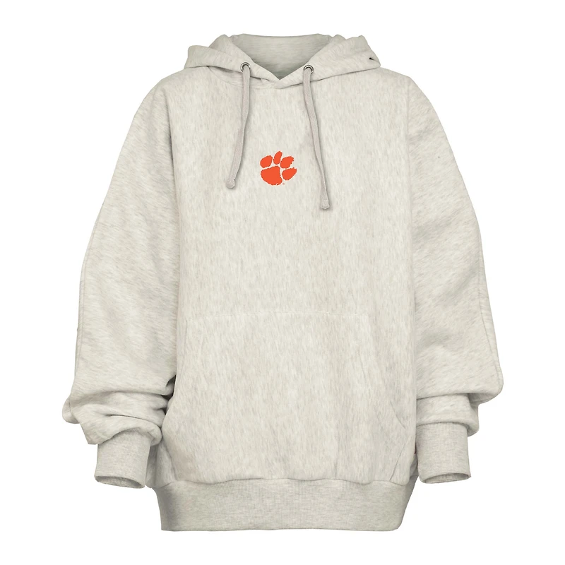 Clemson Big Text Oversized Hoodie