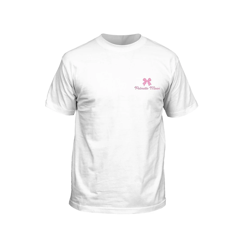 Youth Bow Moon Short Sleeve T-Shirt