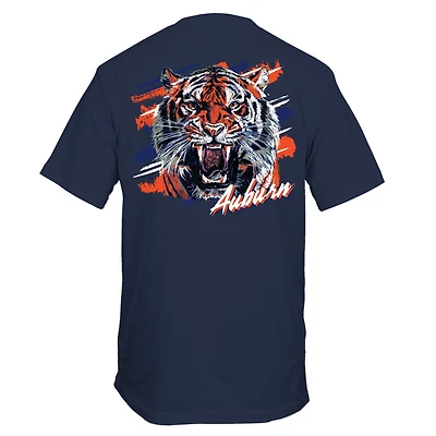 Auburn Sketch Mascot Short Sleeve T-Shirt