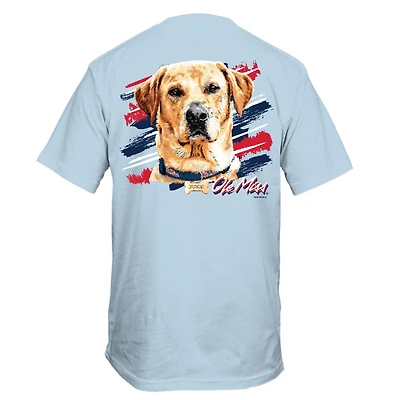Ole Miss Sketch Mascot Short Sleeve T-Shirt