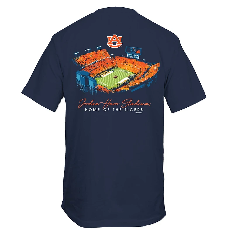Auburn Glowing Stadium Short Sleeve T-Shirt