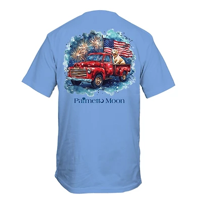 Youth USA Truck Dogs Short Sleeve T-Shirt