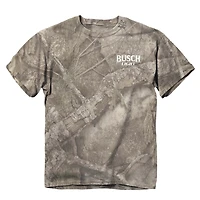 Busch Lab Duck Scene Short Sleeve T-Shirt Washed Camo