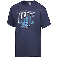 UNC Split Color Short Sleeve T-Shirt