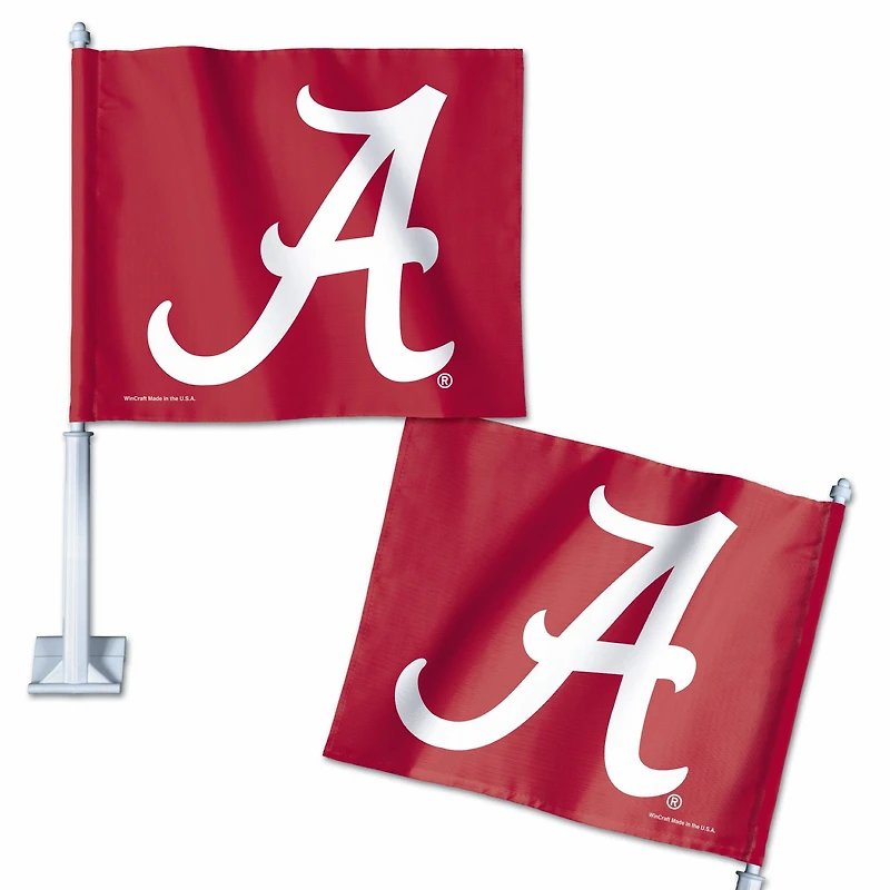 Alabama Double Sided Car Flag