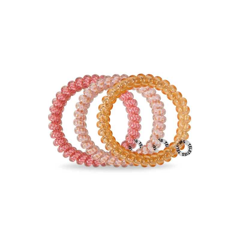 Sunny Days Large Hair Tie 3 Pack