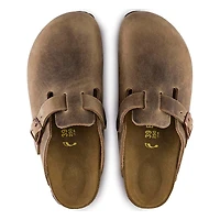 Women's Boston Oiled Leather Slip On Shoes Tobacco