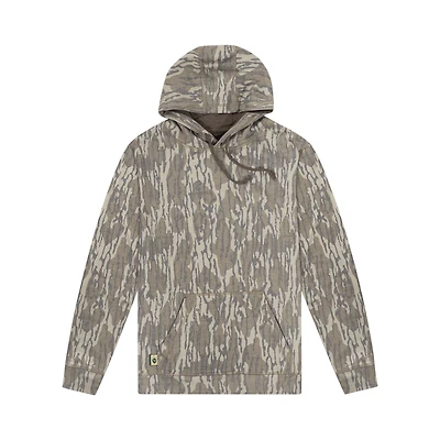 Youth Mossy Oak Washed Out Tri-Blend Hoodie Bottomland