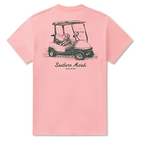 SEAWASH™ Branding Flagstick Short Sleeve T-Shirt Washed Camellia