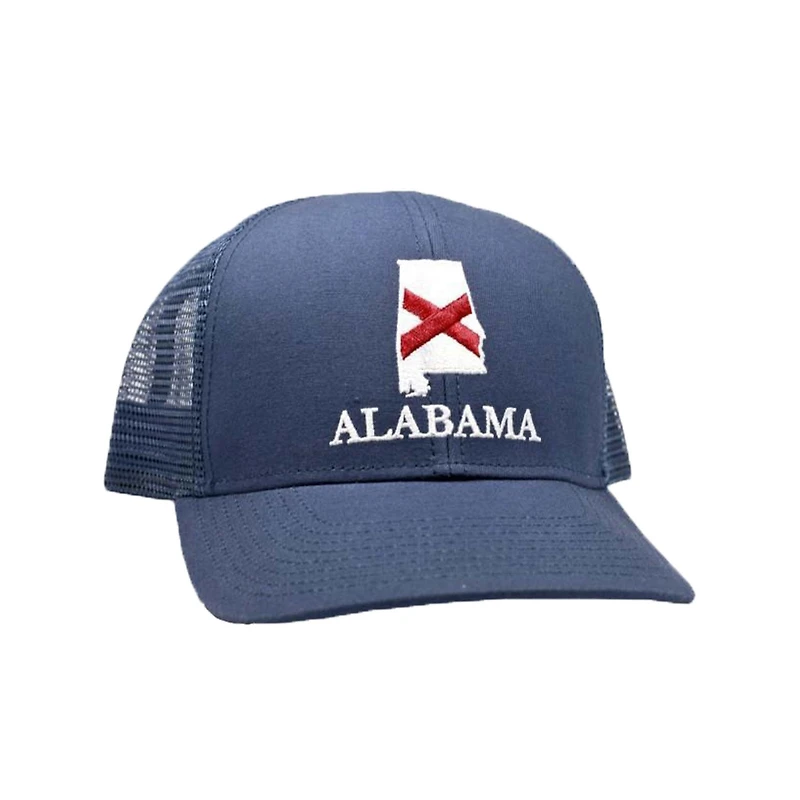 Alabama Mesh Back Trucker Hat in Navy