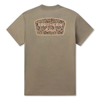 Branding Retro Camo Short Sleeve T-Shirt
