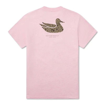 Duck Original Camo Short Sleeve T-Shirt Washed Pink