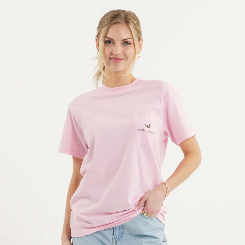Duck Original Camo Short Sleeve T-Shirt Washed Pink
