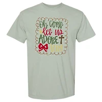 Let Us Adore Him Short Sleeve T-Shirt
