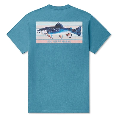 Fishing Lines Brook Trout Short Sleeve T-Shirt